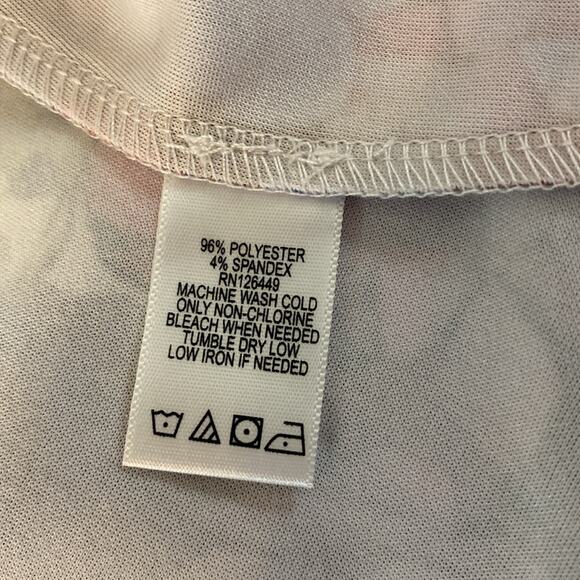 Marc Bouwer Floral Fit and Flare Cap Sleeve Dress Size Large - Picture 4 of 8